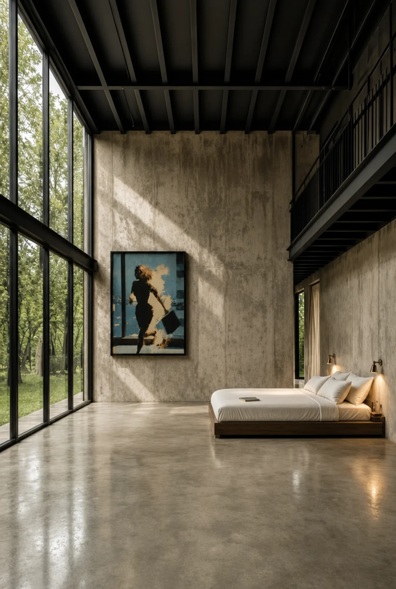 An interior brought to its best by an honest edit